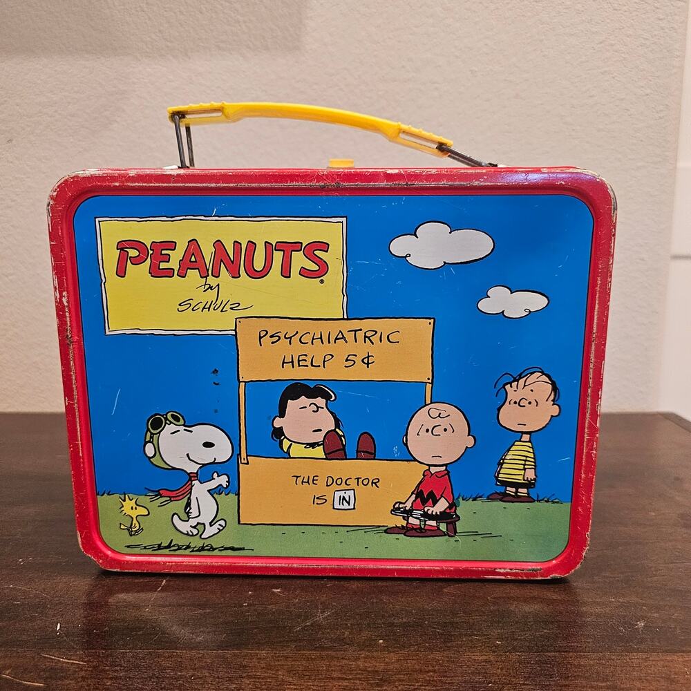 Peanuts 1973 Lunch Box
